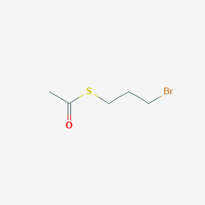 molecular formula C5H9BrOS B131339 S-(3-Bromopropyl) ethanethioate CAS No. 928-46-1