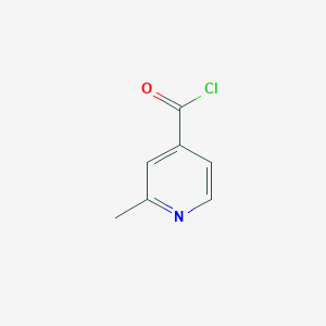 molecular formula C7H6ClNO B1313390 2-Methyl-4-pyridinecarbonyl chloride CAS No. 99911-04-3