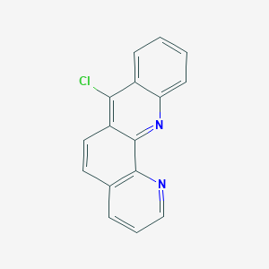 molecular formula C16H9ClN2 B13133918 7-Chlorobenzo[b][1,10]phenanthroline CAS No. 88149-77-3