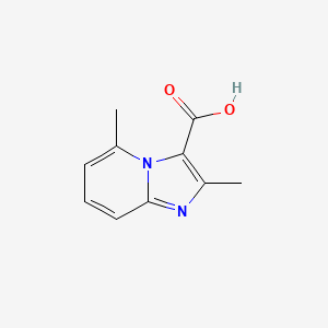 molecular formula C10H10N2O2 B1313399 2,5-Dimethylimidazo[1,2-a]pyridine-3-carboxylic acid CAS No. 81438-50-8