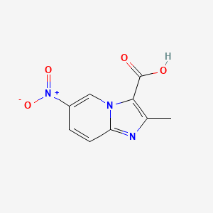 2-Methyl-6-nitroimidazo[1,2-a]pyridine-3-carboxylic acid