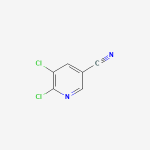 molecular formula C6H2Cl2N2 B1313407 5,6-Dichloronicotinonitrile CAS No. 65189-15-3