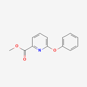 molecular formula C13H11NO3 B1313408 Methyl 6-phenoxypyridine-2-carboxylate CAS No. 71675-46-2