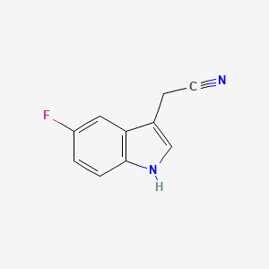 2-(5-fluoro-1H-indol-3-yl)acetonitrile