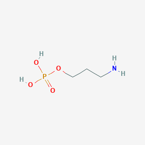 molecular formula C3H10NO4P B131342 3-Aminopropyl dihydrogen phosphate CAS No. 1071-28-9