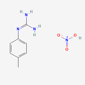 molecular formula C8H12N4O3 B1313435 p-Tolylguanidinium nitrate CAS No. 79574-98-4