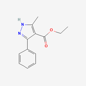 Ethyl 3-methyl-5-phenyl-1h-pyrazole-4-carboxylate