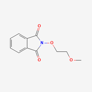 molecular formula C11H11NO4 B1313442 2-(2-methoxyethoxy)-2,3-dihydro-1H-isoindole-1,3-dione CAS No. 54149-18-7