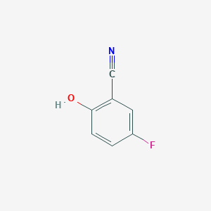 molecular formula C7H4FNO B1313443 5-Fluoro-2-hydroxybenzonitrile CAS No. 91407-41-9