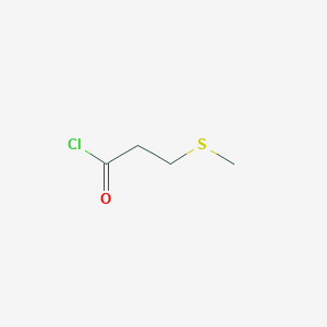 molecular formula C4H7ClOS B1313452 3-(Methylthio)propionyl Chloride CAS No. 7031-23-4