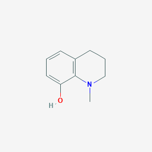 molecular formula C10H13NO B1313469 1-Methyl-1,2,3,4-tetrahydroquinolin-8-ol CAS No. 5080-60-4