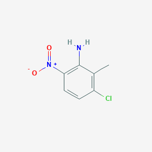 molecular formula C7H7ClN2O2 B1313475 3-Chloro-2-methyl-6-nitroaniline CAS No. 51123-59-2