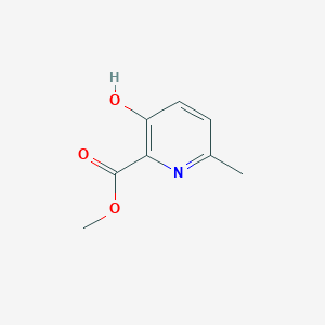 molecular formula C8H9NO3 B1313489 Methyl 3-hydroxy-6-methylpicolinate CAS No. 61548-52-5