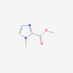 molecular formula C6H8N2O2 B1313500 methyl 1-methyl-1H-imidazole-2-carboxylate CAS No. 62366-53-4