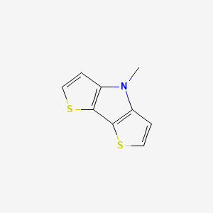 molecular formula C9H7NS2 B13135101 7-methyl-3,11-dithia-7-azatricyclo[6.3.0.02,6]undeca-1(8),2(6),4,9-tetraene 