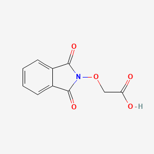 molecular formula C10H7NO5 B1313514 Phthalimidooxyacetic Acid CAS No. 134724-87-1