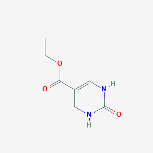 molecular formula C7H10N2O3 B1313523 Ethyl 2-oxo-1,2,3,4-tetrahydropyrimidine-5-carboxylate CAS No. 33458-27-4
