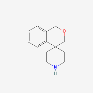 molecular formula C13H17NO B1313526 Spiro[isochroman-4,4'-piperidine] CAS No. 909034-85-1