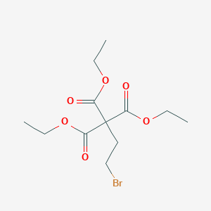 molecular formula C12H19BrO6 B1313540 三乙基3-溴丙烷-1,1,1-三羧酸酯 CAS No. 71170-82-6