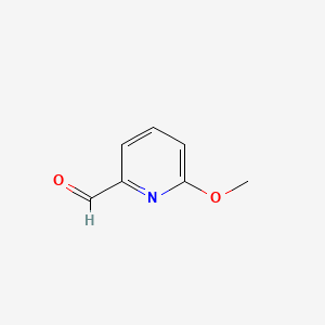 molecular formula C7H7NO2 B1313544 6-Methoxypyridine-2-carbaldehyde CAS No. 54221-96-4