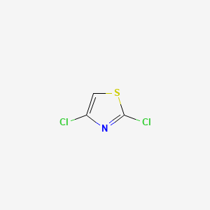 molecular formula C3HCl2NS B1313550 2,4-Dichlorothiazole CAS No. 4175-76-2