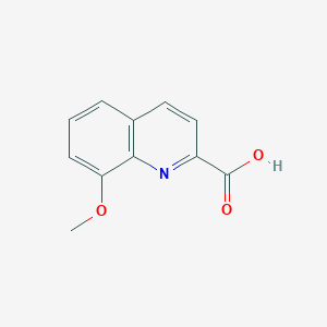 molecular formula C11H9NO3 B1313553 8-甲氧基喹啉-2-羧酸 CAS No. 21141-35-5