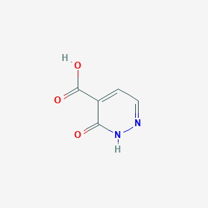 molecular formula C5H4N2O3 B1313557 3-Oxo-2,3-dihydropyridazine-4-carboxylic acid CAS No. 54404-06-7