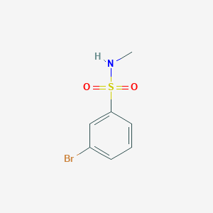molecular formula C7H8BrNO2S B131356 3-bromo-N-methylbenzenesulfonamide CAS No. 153435-79-1