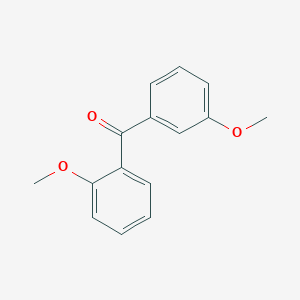 molecular formula C15H14O3 B1313573 3,2'-二甲氧基苯甲酮 CAS No. 21554-74-5