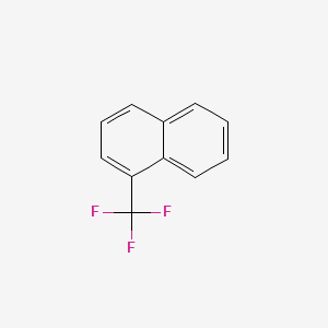 molecular formula C11H7F3 B1313596 1-(Trifluoromethyl)naphthalene CAS No. 26458-04-8
