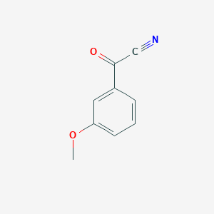 molecular formula C9H7NO2 B1313597 3-甲氧基苯甲酰氰 CAS No. 23194-66-3