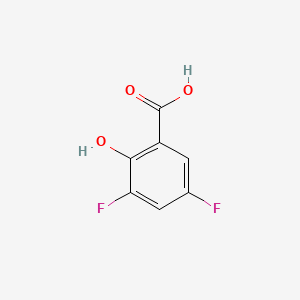 molecular formula C7H4F2O3 B1313607 3,5-Difluoro-2-hydroxybenzoic acid CAS No. 84376-20-5