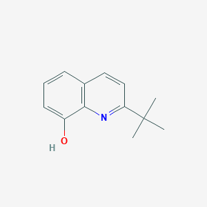 molecular formula C13H15NO B13136101 2-(tert-Butyl)quinolin-8-ol 
