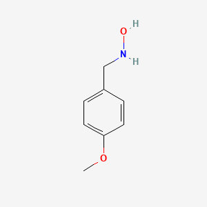 B1313612 N-(4-Methoxybenzyl)hydroxylamine CAS No. 51307-59-6