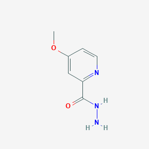 molecular formula C7H9N3O2 B1313614 4-Methoxypicolinohydrazide CAS No. 187973-18-8