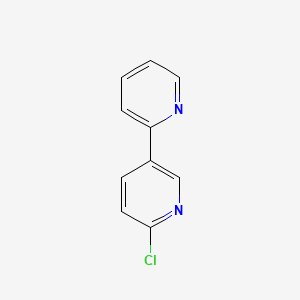molecular formula C10H7ClN2 B1313617 6'-Chloro-[2,3']bipyridinyl CAS No. 93297-75-7