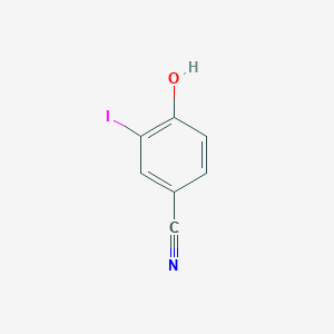 molecular formula C7H4INO B1313626 4-Hydroxy-3-iodobenzonitrile CAS No. 2296-23-3