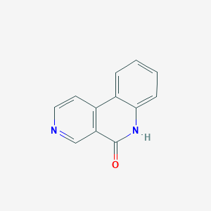molecular formula C12H8N2O B13136270 Benzo[c][2,7]naphthyridin-5(6H)-one 