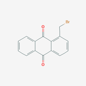 molecular formula C15H9BrO2 B13136586 1-(Bromomethyl)anthracene-9,10-dione CAS No. 53488-76-9