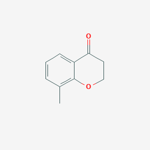molecular formula C10H10O2 B1313701 8-Methylchroman-4-one CAS No. 49660-56-2