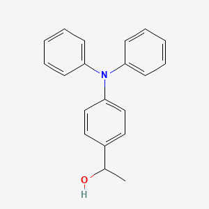 molecular formula C20H19NO B13137062 1-(4-(Diphenylamino)phenyl)ethanol 