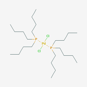 molecular formula C24H54Cl2P2Pd B13137066 Bis(tributylphosphine)dichloropalladium(II) 
