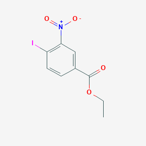 molecular formula C9H8INO4 B1313728 Ethyl 4-iodo-3-nitrobenzoate CAS No. 57362-77-3