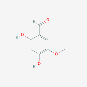 molecular formula C8H8O4 B1313731 2,4-Dihydroxy-5-methoxybenzaldehyde CAS No. 51061-83-7