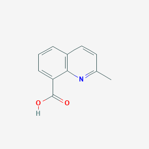 molecular formula C11H9NO2 B1313736 2-methylquinoline-8-carboxylic Acid CAS No. 634-37-7