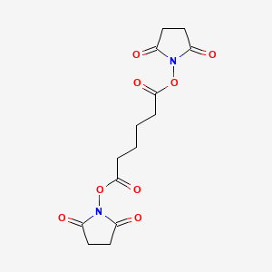 molecular formula C14H16N2O8 B1313749 Disuccinimidyl adipate CAS No. 59156-70-6
