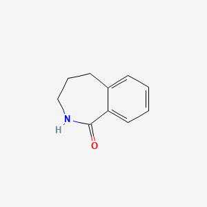 molecular formula C10H11NO B1313754 2,3,4,5-Tetrahydro-benzo[c]azepin-1-one CAS No. 6729-50-6