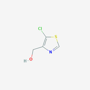 molecular formula C4H4ClNOS B13137679 (5-Chlorothiazol-4-yl)methanol 