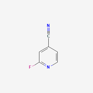 molecular formula C6H3FN2 B1313781 2-氟异烟腈 CAS No. 3939-14-8