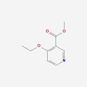 molecular formula C9H11NO3 B13137825 Methyl 4-ethoxynicotinate 